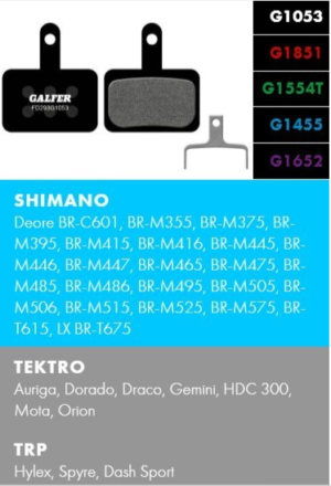 Galfer SHIMANO/TEKTRO G1652